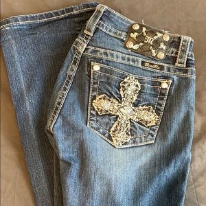 Miss Me size 29 signature boot jeans